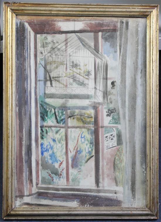 § Paul Nash (1889-1946) View from a window, 22 x 15in.